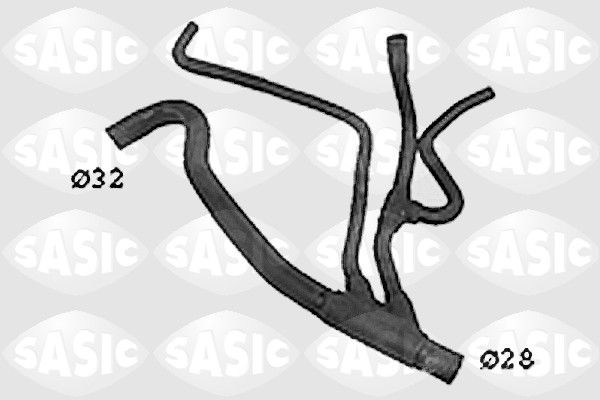 SASIC SWH4330 Radiator Hose