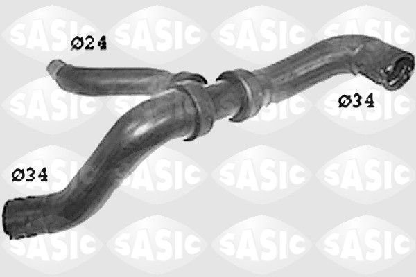 SASIC SWH6625 Radiator Hose