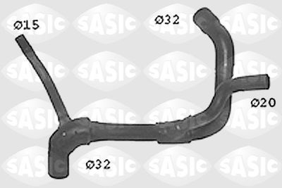 Radiator Hose SASIC SWH6655