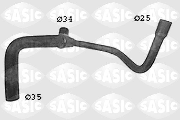 SASIC SWH6712 Radiator Hose