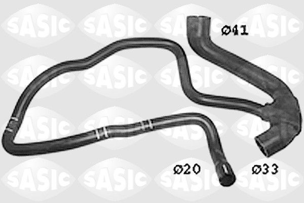 SASIC SWH6719 Radiator Hose