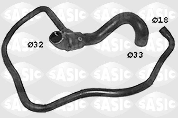 SASIC SWH6763 Radiator Hose