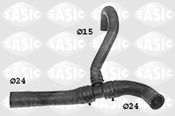 SASIC SWH6782 Radiator Hose