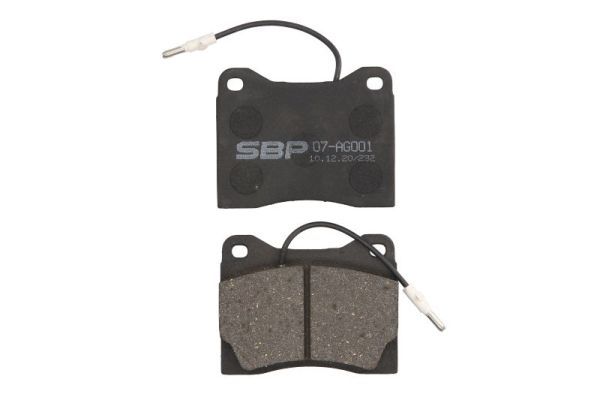 SBP 07-AG001 Brake Pad Set, disc brake