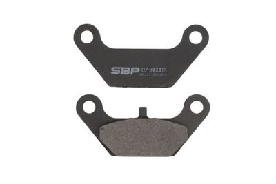 Brake Pad Set, disc brake SBP 07-AG002