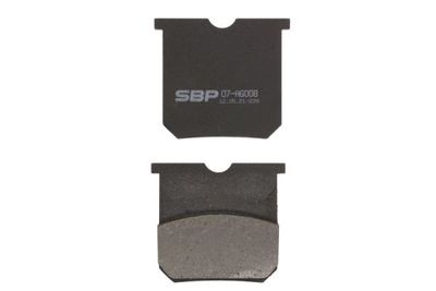 Brake Pad Set, disc brake SBP 07-AG008