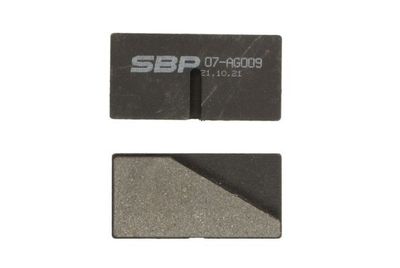 Brake Pad Set, disc brake SBP 07-AG009