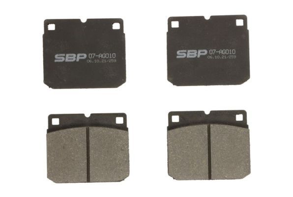 SBP 07-AG010 Brake Pad Set, disc brake