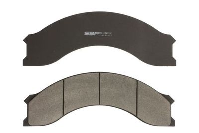 Brake Pad Set, disc brake SBP 07-AG013