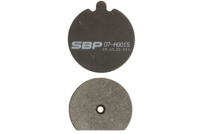 Brake Pad Set, disc brake SBP 07-AG015