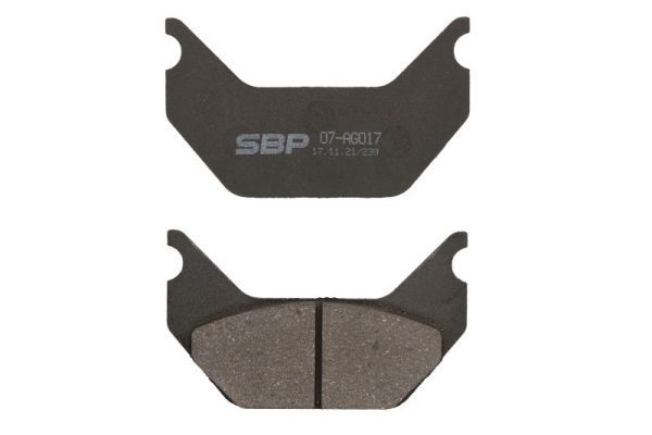 SBP 07-AG017 Brake Pad Set, disc brake