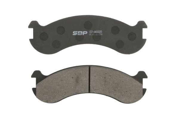 SBP 07-AG020 Brake Pad Set, disc brake