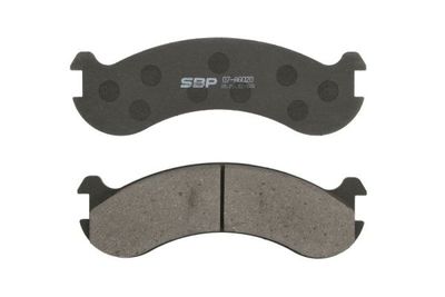 Brake Pad Set, disc brake SBP 07-AG020