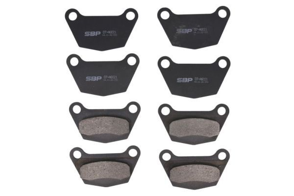 SBP 07-AG021 Brake Pad Set, disc brake