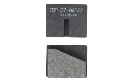 Brake Pad Set, disc brake SBP 07-AG022