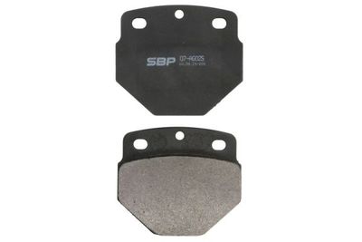 Brake Pad Set, disc brake SBP 07-AG025