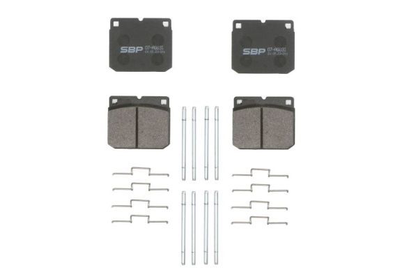 SBP 07-AG031 Brake Pad Set, disc brake