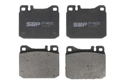 Brake Pad Set, disc brake SBP 07-AG032