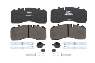 Brake Pad Set, disc brake SBP 07-P29095