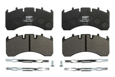 Brake Pad Set, disc brake SBP 07-P29177