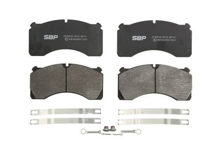 Brake Pad Set, disc brake SBP 07-P29124