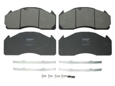 Brake Pad Set, disc brake SBP 07-P29125