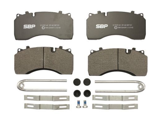 SBP 07-P29142 Brake Pad Set, disc brake