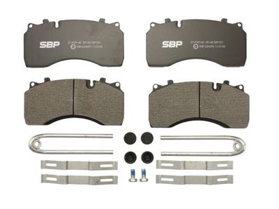 Brake Pad Set, disc brake SBP 07-P29142