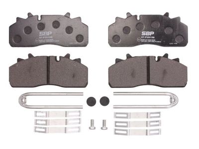 Brake Pad Set, disc brake SBP 07-P29159