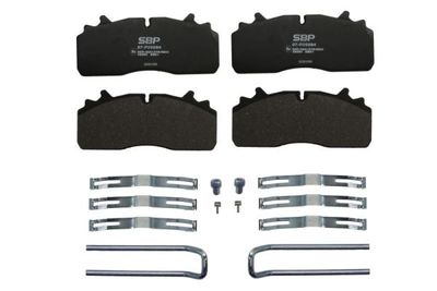 Brake Pad Set, disc brake SBP 07-P29284