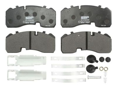 Brake Pad Set, disc brake SBP 07-P29306
