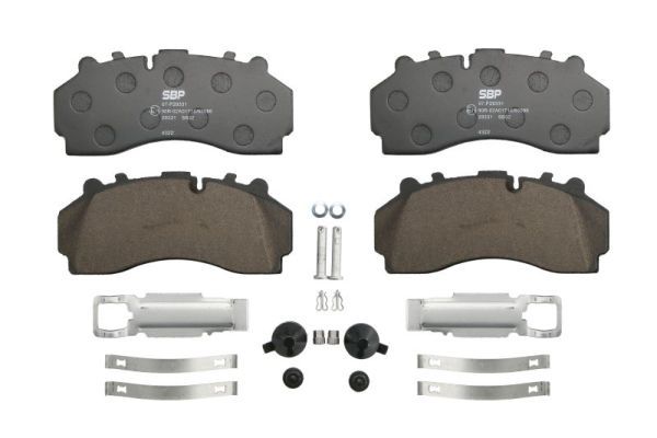 SBP 07-P29331 Brake Pad Set, disc brake