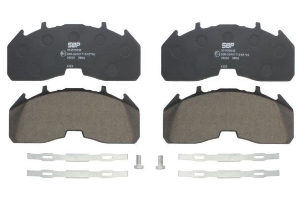 SBP 07-P29332 Brake Pad Set, disc brake