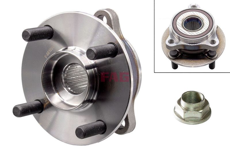 Schaeffler FAG 713 6280 40 Wheel Bearing Kit