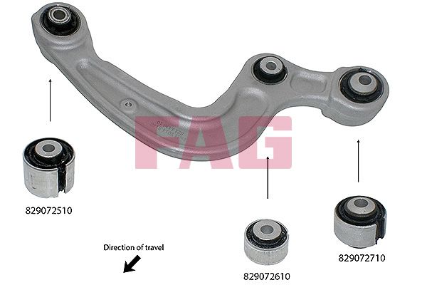 Schaeffler FAG 829 0725 10 Mounting, control/trailing arm