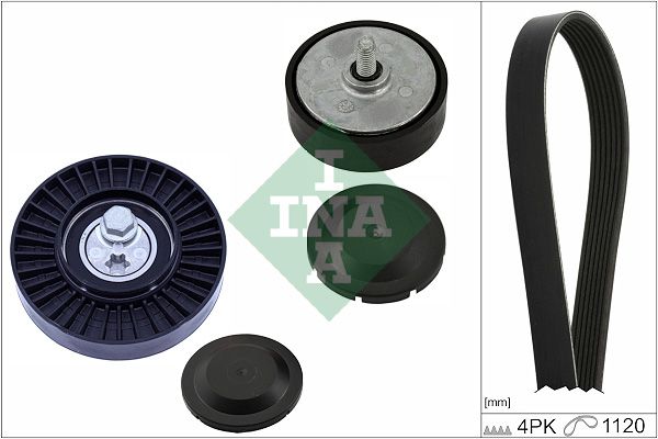 Schaeffler INA 529 0570 10 V-Ribbed Belt Set
