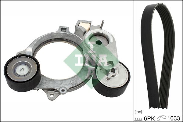 Schaeffler INA 529 0572 10 V-Ribbed Belt Set