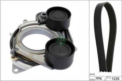 V-ribbed Belt Set Schaeffler INA 529 0594 10