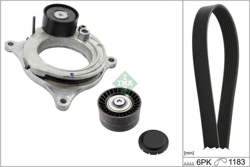 Schaeffler INA 529 0595 10 V-ribbed Belt Set