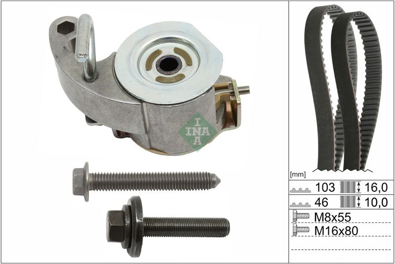 Schaeffler INA 530 0945 10 Timing Belt Kit