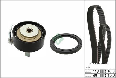 Timing Belt Kit Schaeffler INA 530 0960 10