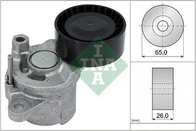 Belt Tensioner, V-ribbed belt Schaeffler INA 534 0688 10