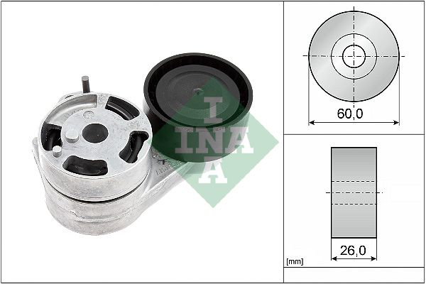 Schaeffler INA 534 0938 10 Belt Tensioner, V-ribbed belt