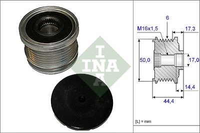 Alternator Freewheel Clutch Schaeffler INA 535 0148 10