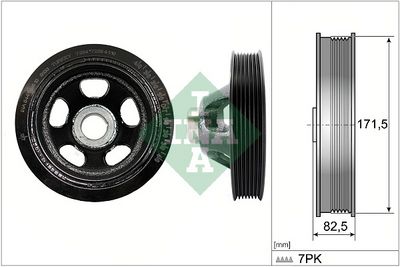 Belt Pulley, crankshaft Schaeffler INA 544 0195 10