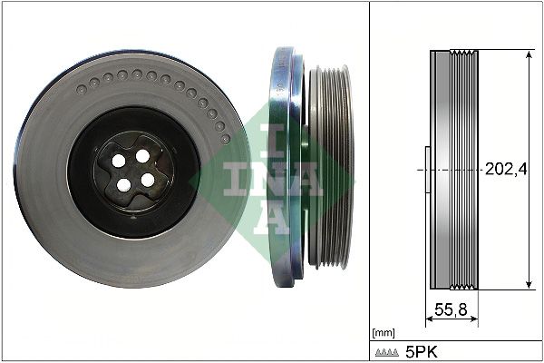 Schaeffler INA 544 0603 10 Belt Pulley, crankshaft