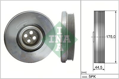 Belt Pulley, crankshaft Schaeffler INA 544 0604 10
