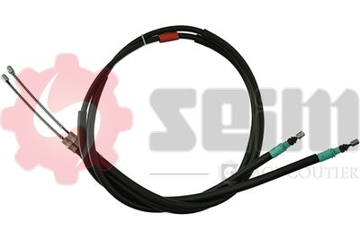 Cable Pull, parking brake SEIM 404740