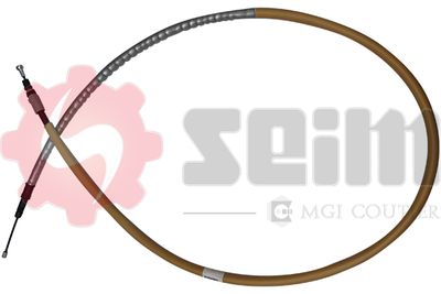 Cable Pull, parking brake SEIM 554065