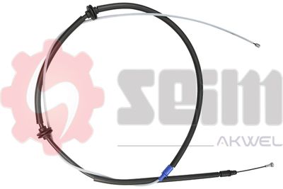 Cable Pull, parking brake SEIM 555460